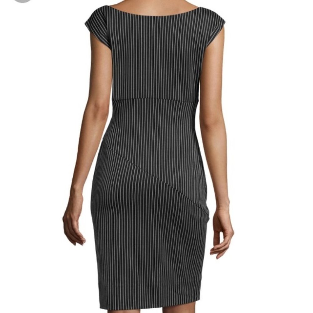 NWT Diane Von Furstenberg Striped Bevin Dress - Picture 2 of 3